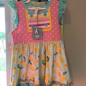 Girls Matilda Jane NWT Lemon Set